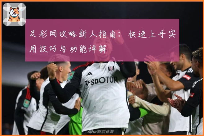 足彩网攻略新人指南:快速上手实用技巧与功能详解
